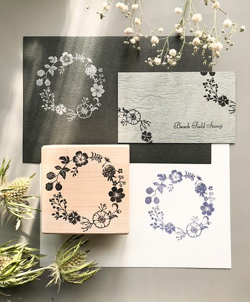 【好評加售】春浪漫 百花木頭印章組