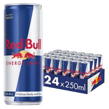 【Red Bull】紅牛能量飲料 250ml (24罐/箱)