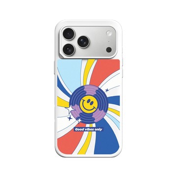 iPhone 17 Pro Max SolidX 白 - Positive Vibes / 正好能量 - 就要正能量