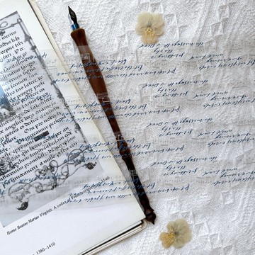 譜 (清新色調) 復古手寫英文字素 PET 和紙膠帶 11米卷 台灣製