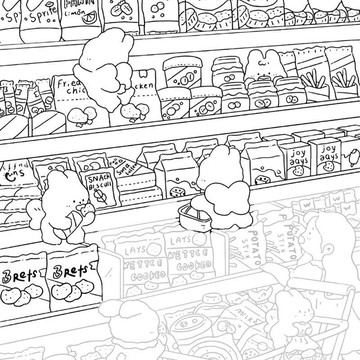 🔥臺灣出貨🔥小红书同款上班无聊偷懒画画线条解压图稿临摹控笔图纸练习纸画