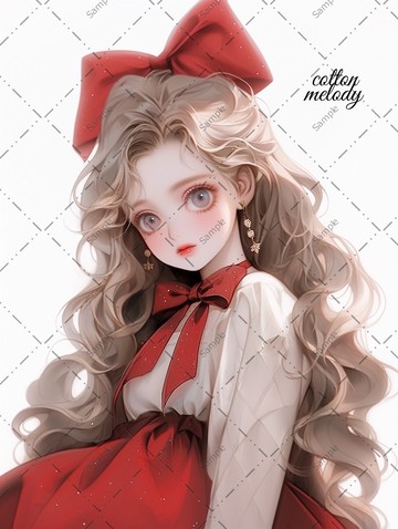 original sticker no.226 人物貼紙 原創貼紙 人物貼紙 女孩貼紙 原創人物貼紙