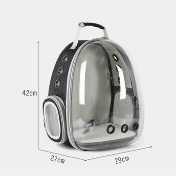 透明貓包貓背包艙狗狗寵物外出便攜貓袋貓咪書包攜帶貓籠子外出提籠【聚物優品】