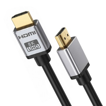 MUSTA 8K高畫質 HDMI線 2.1 版 螢幕傳輸線 公對公 電視 投影機 PS5 Switch 適用 (1M)