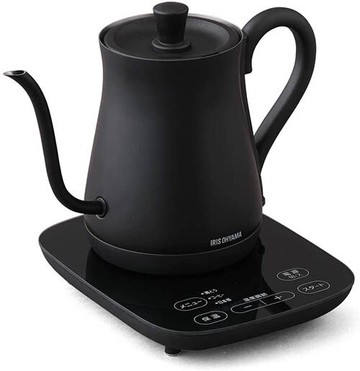 IRIS OHYAMA【日本代購】電熱水壺 定溫 防空燒IKE-C600T-B
