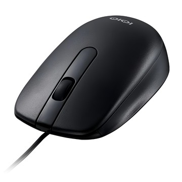 IOIO 十全電子 有線精緻滑鼠 MOS7 人體工學 流線造型 光學感應 定位精準 USB接口 隨插即用 1000 DPI  KM-9Y204  顏色隨機