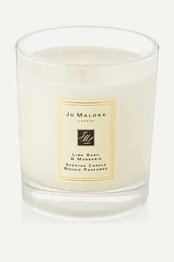 JO MALONE - Lime Basil & Mandarin Scented Home Candle, 200g - Cream - one size