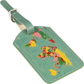 Rex LONDON 行李掛牌(地圖)