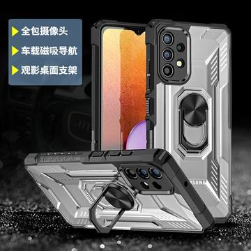 適用三星Galaxy A32手機殼防摔三星a22 5g手機套全包車載支架A32 4G保護殼個性創意軍工攝像頭保護