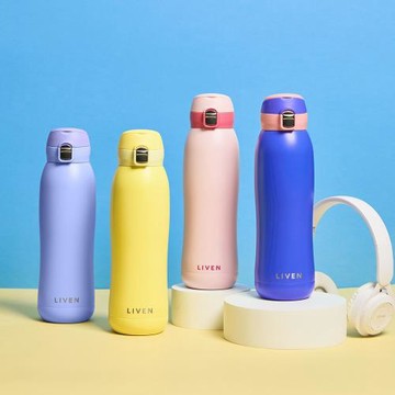 新品上市 | 躍動保溫杯 / 雙層不銹鋼 / 炫色款 / 便攜拉環蓋 / 4色 780ml