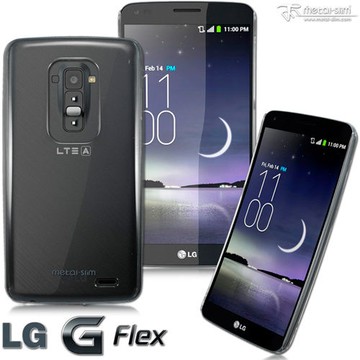 UNIPRO【LG06】Metal-Slim LG G Flex PC透明系列 新型保護殼 手機套 送保護貼