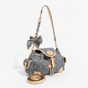 PLAYBOY - 肩背包 Misty Blue Whisper系列 - 藍色