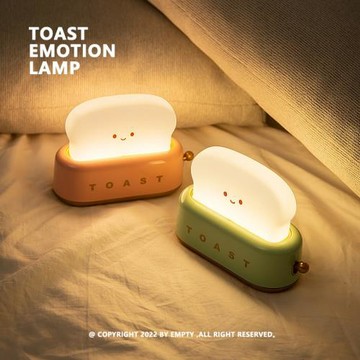 TOAST | EMOTION LAMP 面包機 治愈伴睡小夜燈 柔和暖光 延時關燈