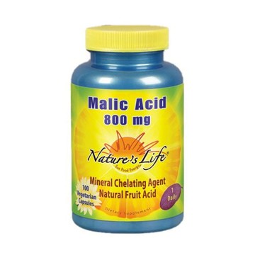 Malic Acid 100 vcaps by Natures Life