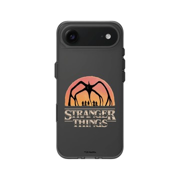 iPhone Air Clear (相機按鈕) 酷墨灰 - Stranger Things - 奪心魔崛起