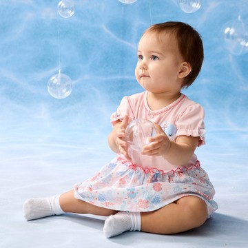 海洋世界短袖兔裝