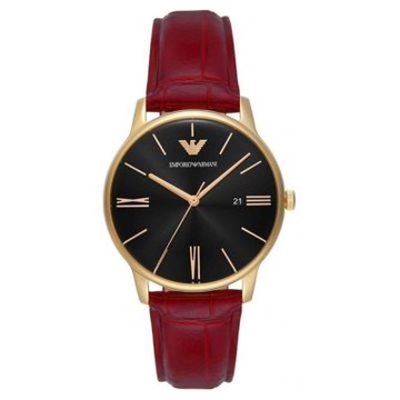 EMPORIO ARMANI 亞曼尼  Minimalist系列 復刻簡約指針手錶AR11673