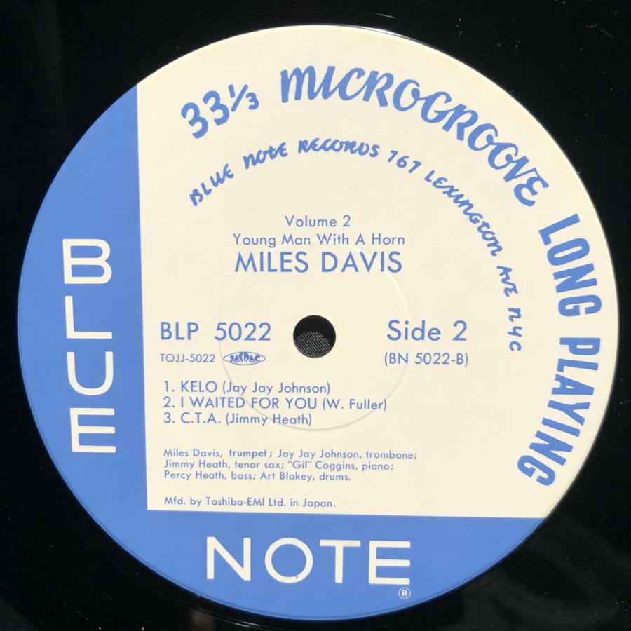 Miles Davis   Vol. 10inch BLUE NOTE・TOSHIBA-EMI