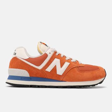 New Balance 574 [U574VPA] 男女 運動休閒鞋 復古鞋 舒適 穿搭 橘 白