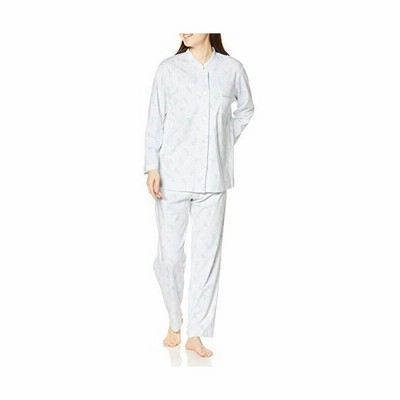 ウイング ワコール パジャマセット 綿100 のスムース素材でやわらかな素材感 パジャマ 長袖 長ズボン 小花柄 Ep70 レディース Sx 通販 Lineポイント最大get Lineショッピング