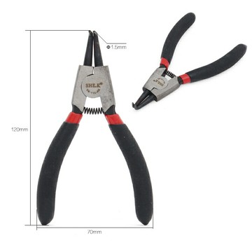 X360 X3 直升機 工具 賽科卡簧鉗 卡環鉗 擋圈鉗 5寸 外彎型