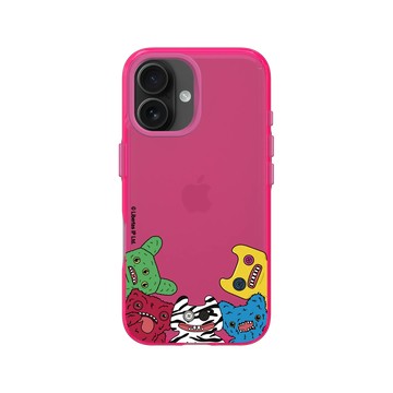 iPhone 16 Clear 粉漾桃 - Fuggler 放克牙寶-常態系列 Regular series - 關心你牙