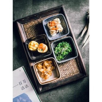 創意調味碟日式陶瓷小碟子醬油碟醋碟子家用餐具小吃菜碟子小食碟