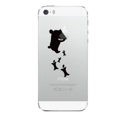 iPhone Deco りんごマークの周りに貼るステッカー for iPhone SE