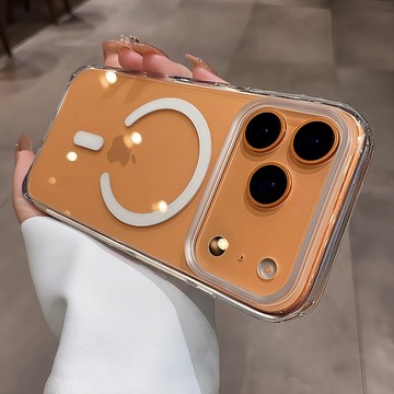 透明 MagSafe磁吸 相機按鍵手機殼 防摔保護殼 適用於 iPhone 18 17 16 15 14 Pro max