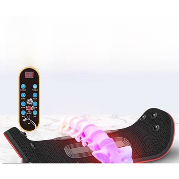腰部按摩器腰枕腰墊充氣枕腰間盤突出睡覺腰墊矯正腰椎牽引器護腰
