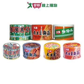 大茂醬菜罐裝系列(大黑瓜/三寶/香菇麵筋/大土豆/大土豆麵筋)(3罐/組)【愛買】