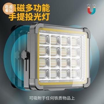 太陽能燈 戶外燈 露營燈 太陽能燈 家用戶外庭院燈 超亮露營擺攤停電應急LED 農村防水投光燈