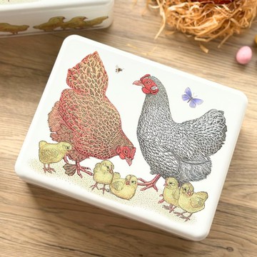 母雞小雞大方糖果茶葉禮盒【英國糖迷你包12包入 英國茶】