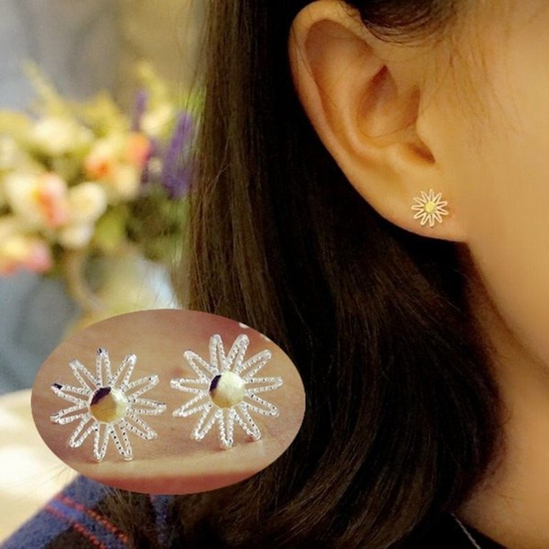 ピアス スタッドピアス フラワー 花 細身 シンプル かわいい おしゃれ 女性 通販 Lineポイント最大0 5 Get Lineショッピング