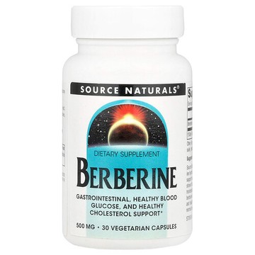 Source Naturals, 小檗鹼，500 毫克，30 粒素食膠囊