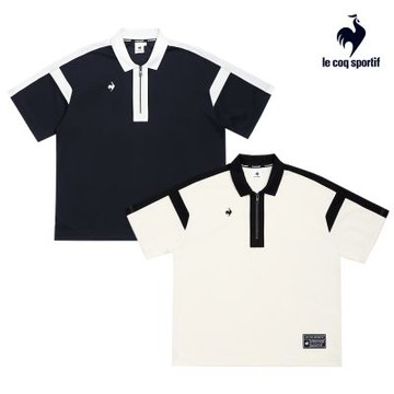 法國公雞 華夫格吸濕排汗短袖POLO衫 男款 二色 LWX21241