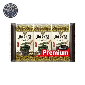 【SUNI COOK 順伊奶奶】海苔 (胡椒) 5g x6包 (效期20270506)