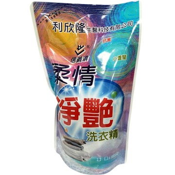 抗菌 小蒼蘭 淨艷洗衣精/補充包 1000mlx12包