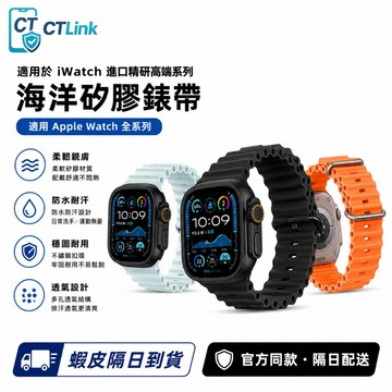 透氣款 海洋硅膠 錶帶 適用 Apple watch 11 10 9 8 7 6 SE 蘋果防水錶帶 42mm 46mm