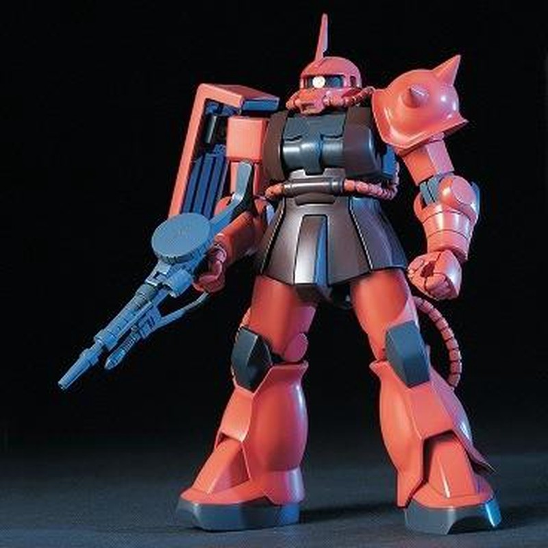 HGUC 1/144 MS-06S シャア専用 ザクIIおもちゃ ガンプラ プラモデル 12歳 機動戦士ガンダム | LINEショッピング