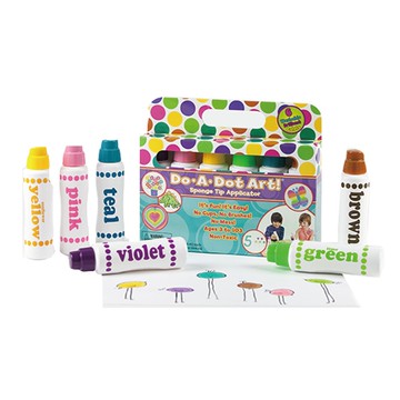 美國 Do A Dot Art! 點點畫筆：6入絢麗色