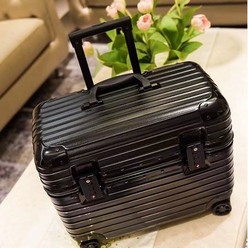 空乘拉桿箱機長登機短途行李箱ins網紅小型號男16寸攝影手提箱子