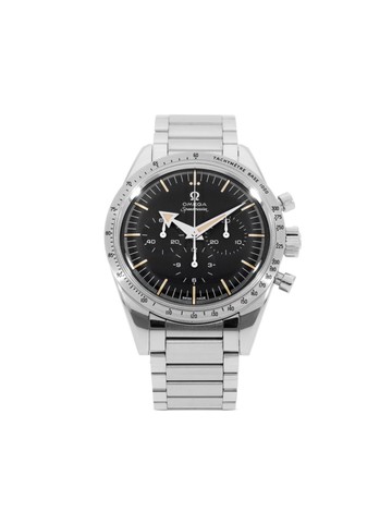 OMEGA - 2018 pre-owned Speedmaster '57 38mm - unisex - stainless steel - One Size - BLACK