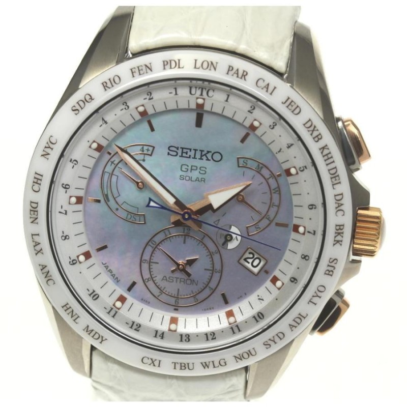 ☆極美品【SEIKO】セイコー アストロン デュアルタイム SBXB063 / 8X53 ...