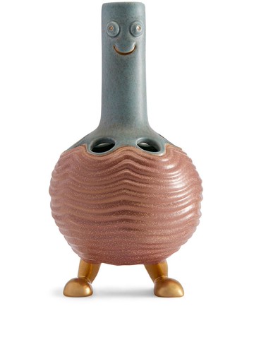 L'Objet - X Haas Brothers Carey vase - unisex - Porcelain - One Size - Grey