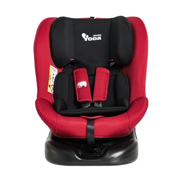 YODA 優的寶貝 ISOFIX全階段360度汽車安全座椅 YD-989I 9.5kg  典雅紅  1個