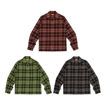 【JPPSC】2026AW HUMAN MADE FLANNEL CHECK SHIRT 心 法蘭絨 格紋 長袖 襯衫