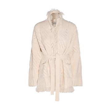 Golden Goose - Papyrus Wool Knitted Cardigan