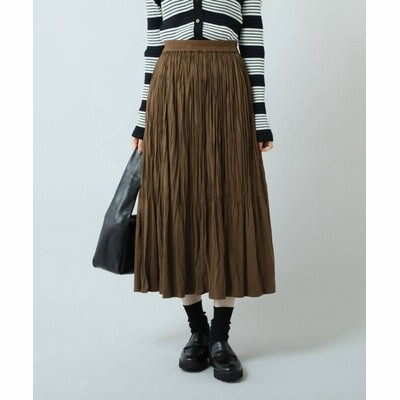Untitled ミラージュスエード プリーツスカート 通販 Lineポイント最大get Lineショッピング