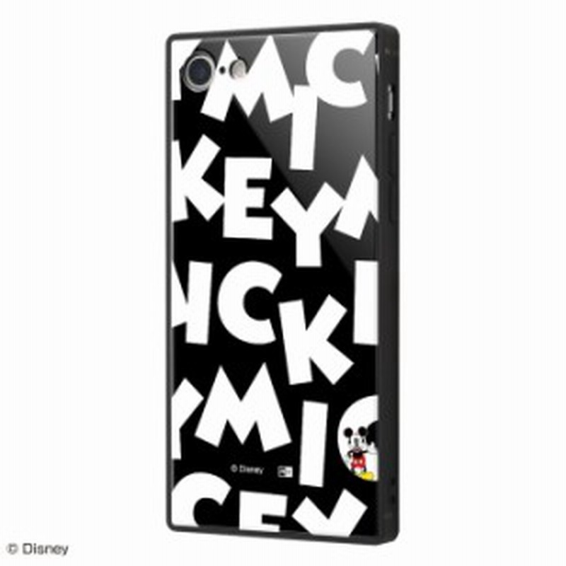 P10倍 Iphone8 Iphone7 ケース スクエア ディズニー 耐衝撃 ガラスケース Kaku ミッキーマウス I Am アイフォン8 カバー 四角 キャ 通販 Lineポイント最大1 0 Get Lineショッピング
